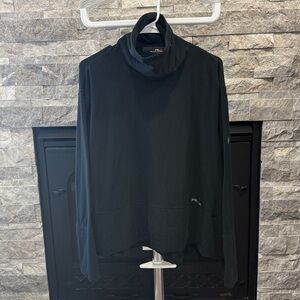 Ralph Lauren Women's Black Cowl Neck Sweater